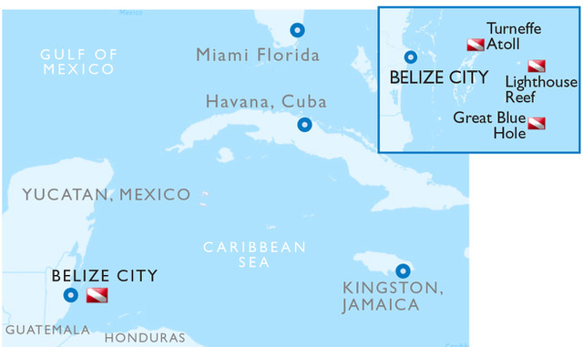 Belize Map