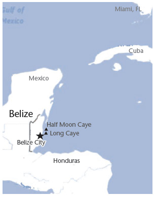 Belize Map