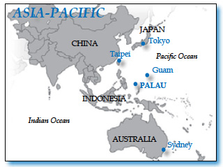 Palau Map