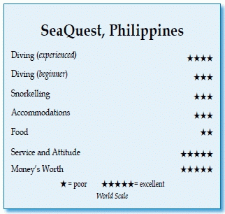 SeaQuest Dive Center, Philippines