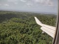 topography on approach to airport