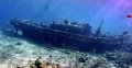 tugboat wreck only 30 feet down near shore