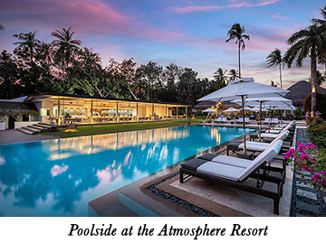 Poolside at the Atmosphere Resort