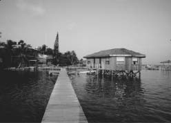 CoCo View sets on the water and on the wall -- walk out, dive in.