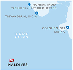 Maldives Map