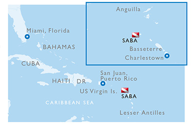 Saba Map