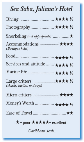 Rating for Sea Saba, Juliana's Hotel