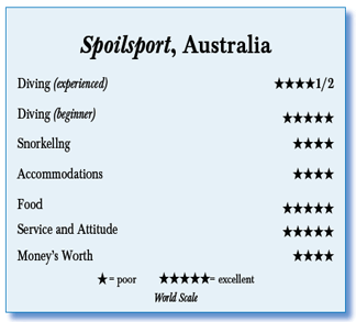 Spoilsport, Great Barrier Reef & Coral Sea, Australia