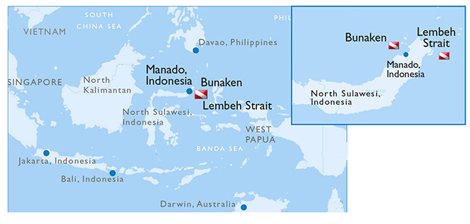 Lembeh Map